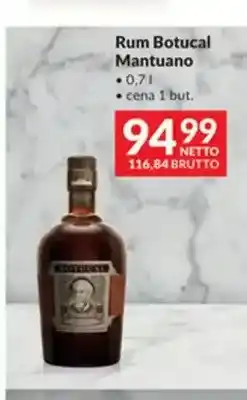 Makro Rum Botucal Mantuano oferta