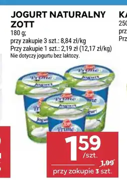 Stokrotka Market Jogurt bez laktozy Zott oferta
