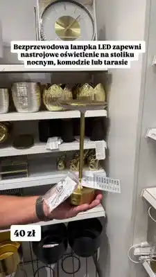 Pepco Bezprzewodowa lampka LED Pepco Home oferta