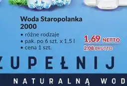 Makro Woda Staropolanka 2000 oferta