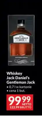 Makro Whiskey Jack Daniel's Gentleman Jack w kartonie oferta