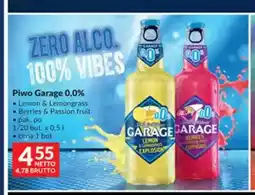 Makro Piwo bezalkoholowe Garage Lemon & Lemongrass oferta