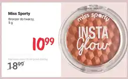 Rossmann Bronzer do twarzy Miss Sporty Insta Glow oferta