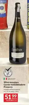 Makro Wino musujące Cornèr Valdobbiadene Prosecco oferta