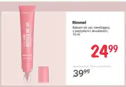 Rossmann Balsam do ust nawilżający z peptydami i skwalanem Rimmel oferta
