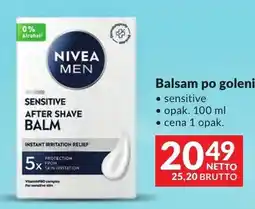 Makro Balsam po goleniu Nivea Men Sensitive oferta
