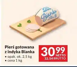Makro Pierś gotowana z indyka Bianka Indykpol oferta