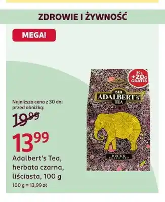 Rossmann Herbata czarna liściasta Adalbert's Tea oferta