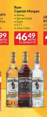 Makro Rum Captain Morgan Dark oferta