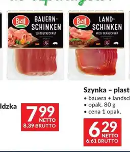 Makro Szynka Bauern-Schinken Bell plastry oferta