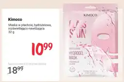Rossmann Maska w płachcie hydrożelowa rozświetlająco-nawilżająca Kimoco Glass Skin oferta