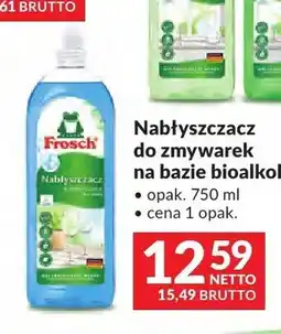 Makro Nabłyszczacz do zmywarek na bazie bioalkoholu Frosch oferta
