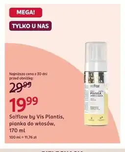 Rossmann Pianka do włosów So!flow by Vis Plantis oferta