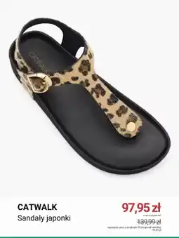 Deichmann Sandały japonki Catwalk oferta