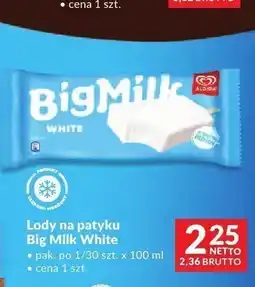 Makro Lody na patyku Big Milk White oferta