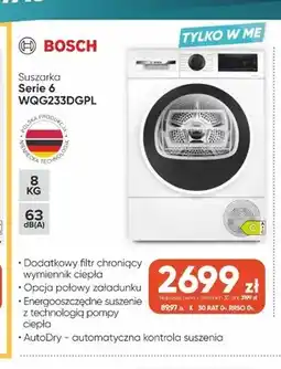 Max Elektro Suszarka Bosch Serie 6 WQG233DGPL oferta