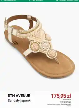 Deichmann Sandały japonki 5th Avenue oferta