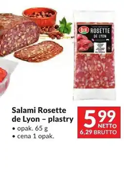 Makro Salami Rosette de Lyon Bell plastry oferta