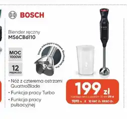 Max Elektro Blender ręczny Bosch MS6CB6110 oferta
