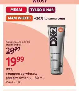 Rossmann Szampon do włosów przeciw siwieniu DX2 oferta