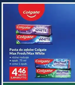 Makro Pasta do zębów Colgate Max Fresh oferta