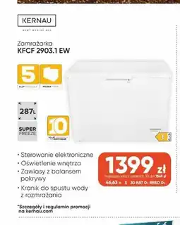Max Elektro Zamrażarka Kernau KFCF 2903,1 EW oferta