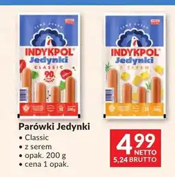 Makro Parówki Jedynki Classic Indykpol oferta