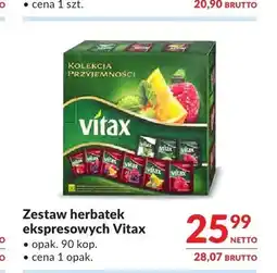 Makro Zestaw herbatek ekspresowych Vitax oferta