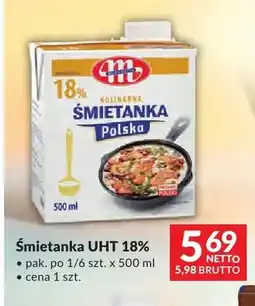 Makro Śmietanka UHT 18% Mlekovita Polska oferta
