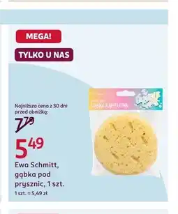 Rossmann Ewa Schmitt gąbka pod prysznic oferta