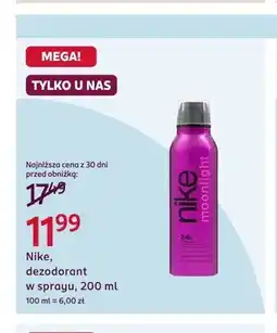 Rossmann Nike Moonlight dezodorant w sprayu oferta