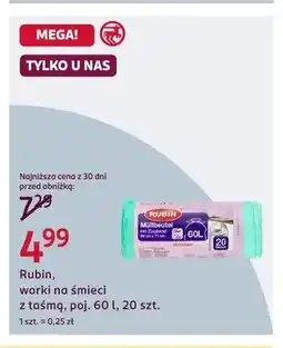 Rossmann Worki na śmieci z taśmą Rubin oferta