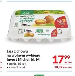 Makro Jaja z chowu na wolnym wybiegu Invest Michel kl. M oferta