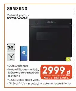Max Elektro Piekarnik parowy Samsung NV7B4545VAK oferta
