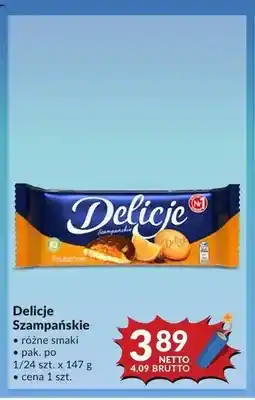 Makro Ciastka Delicje Szampańskie Pomarańczowe oferta