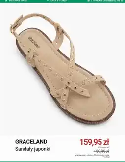 Deichmann Sandały japonki Graceland oferta