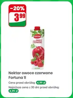 Dino Nektar owoce czerwone Fortuna oferta