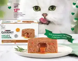 Rossmann Karma dla kotów Purina Gourmet Nature's Creations mus bogaty w wołowinę z pomidorami 4-pak oferta
