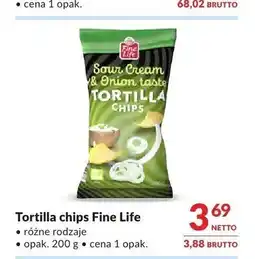 Makro Tortilla chips Fine Life oferta