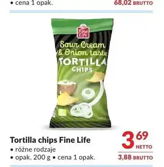 Makro Tortilla chips Fine Life oferta