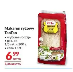 Makro Makaron ryżowy TaoTao oferta