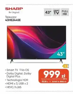 Max Elektro Telewizor Sharp 43 oferta