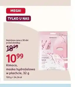 Rossmann Kimoco Glass Skin maska hydrożelowa w płachcie oferta