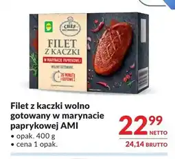 Makro Filet z kaczki wolno gotowany w marynacie paprykowej AMI oferta