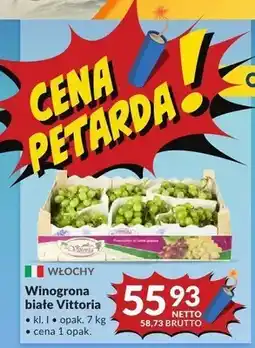 Makro Winogrona białe Vittoria oferta