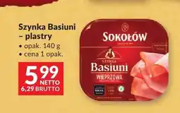 Makro Szynka Basiuni Sokołów plastry oferta