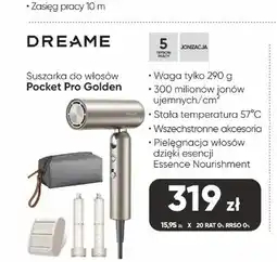 Max Elektro Suszarka do włosów Dreame Pocket Pro Golden oferta