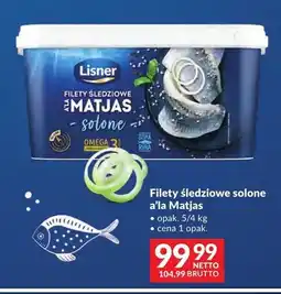Makro Filety śledziowe solone a'la Matjas Lisner oferta