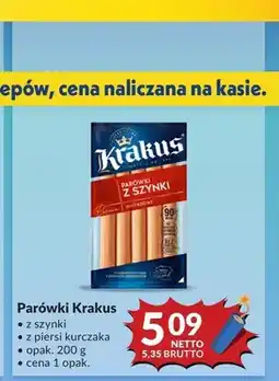 Makro Parówki z szynki Krakus oferta