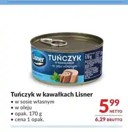 Makro Tuńczyk w kawałkach w sosie własnym Lisner oferta